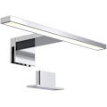 Miniatyrbillede 1 af 8: LED-spejllampe spejl med belysning 5W 30 CM badeværelseslampe til spejlskab badeværelse 6000K neutral hvid badeværelseslampe spejllampe