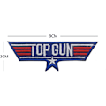 Miniatyrbillede 4 af 5: Maverick Amerikansk Flag Iron-on Sew-On Patches (11-pak)