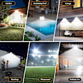 Miniatyrbillede 5 af 5: Led-projektør, 200w 25000lm udendørs LED-projektør, 6000k led-projektør