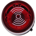 Pikkukuva 4 / 5: AC/DC 12V 22mm Punainen LED-summeri Hälytyssignaali Vilkkuva Valo Piippaava Summeri Varoitusvalo Asennusreikä Summerilla Ohjeille/Varoitukselle/Kolarisignaaleille
