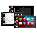 Miniatyrbillede 1 af 5: Bilstereo Bilradio 7\" MP5-afspiller med HD Touch Screen Digital Display Bluetooth Multimedia Support MP5-afspiller opløsning 800*480 MP5 player resolution 800*480 7010B