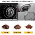 Miniatyrbild 4 av 5: Liten burr kaffekvarn Elektrisk kaffebladskvarn Bärbar