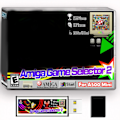 Miniatyrbilde 4 av 5: Spillkolleksjoner Lett spillstarter Plastspillvelger dykk i fortiden Enkle installasjoner for Amiga500S null - B