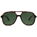 Miniatyrbillede 1 af 5: Retro Firkantede Polariserede Aviator Solbriller Dame Herre 7