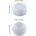 Miniatyrbild 2 av 5: Te-ljusstakeform DIY Ljusstake Epoxi Form Dots