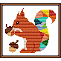 Miniatyrbillede 1 af 3: Cross Stitch Kits Stemplet Fuldt Udvalg af Broderi Starter Kits