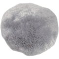 Miniatyrbilde 2 av 4: Supermyk rund og fluffy shag-teppe i imitert saueskinn