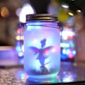 Miniatyrbild 2 av 5: Solcellslykta, Mostof IP44 Vattentät Utomhus Mason Jar Solcellslykta
