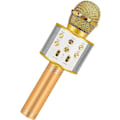 Miniatyrbillede 1 af 2: Karaoke mikrofon med højttaler og Bluetooth gold 320