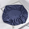 Miniatyrbild 2 av 2: Elastiska Soffaöverdrag Stretch Slipcover Soffskydd Överdrag 1/2/3 Sits Blå Blue Single seat