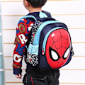 Miniatyrbild 9 av 9: Barn Barn Pojkar Spiderman Ryggsäck Skolboksväska Black