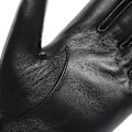 Miniatyrbillede 4 af 4: Læderhandsker til mænd til vinter - touch screen handsker med læder