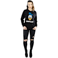 Pikkukuva 3 / 5: Disney Naisten/Naisten Donald Duck Kasvo Puuvillapaita XL Musta Black XL
