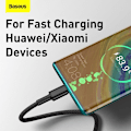 Miniatyrbild 6 av 9: Baseus 100W USB Type C till USB C PD-kabel Snabbladdning USB C svart black