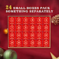 Miniatyrbillede 4 af 5: Adventskalender 2023 puslespil, 1008 brikker 24 dages jule nedtælling adventskalendere, julegaveidé til børn V Christmas puzzle blind box