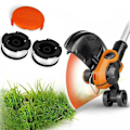 Pikkukuva 2 / 4: Oranssi trimmerin suojakotelo + kela ja lanka Black & Decker GLC3630L GLC3630L20 ruohonleikkuriin, osat