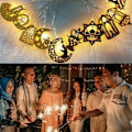 Miniatyrbild 1 av 5: 1,65m 10LED EID Mubarak Ramadan LED-ljusslinga Ramadanlykta