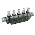 Miniatyrbild 1 av 5: Knappomkopplare för spiskåpa MQ165 AC 250V 4A 5 knappar As Shown