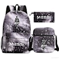 Pikkukuva 3 / 5: Fotboll Messi reppu 3 osaa multi
