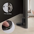 Miniatyrbilde 3 av 4: Dørstopper - Matt svart dørstopp - Vindtett sinklegering