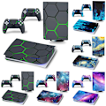 Miniatyrbillede 2 af 2: PS5-klistermærker, hud, wrap, dekal, beskyttelse til Playstation 5-controller Nebula
