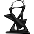 Miniatyrbillede 1 af 5: Resin Dansepar Figur - Kærligt Par Figur - Gave f