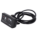 Miniatyrbilde 2 av 8: Elektrisk sykkel LED-display kontrollpanel 36V 48V S810 LED-displaymåler for elsykkel 5-pinners vanlig grensesnitt