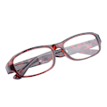 Pikkukuva 2 / 2: Lukulasit +4,5 +5,0 +5,5 +6,0 Astetta Optiset Linssit Lasit Uudet Ruskea 600 Red brown