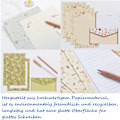 Miniatyrbillede 2 af 5: 45 stk vintage kuverter og brevpapir - 5 stilarter