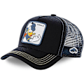 Miniatyrbilde 1 av 4: Mickey Snapback Bomull Baseball Cap & Dad Mesh / Trucker Hat DONALD DUCK BLACK