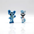 Miniatyrbillede 5 af 5: 8 stk. Smilende Critters Spilfigurer Model PVC Catnap Catnat Anime Figur Model Fødselsdagsgaver Legetøj - Perfekt