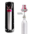 Miniatyrbild 3 av 4: Snabbadapter för Co2 Soda Water Sparkler Duo, Tank Canister Conversion För Soda Stream Soda Machine Silver