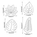 Miniatyrbilde 2 av 10: 4 stk Cookie Embosser Mold Biscuit Mold Agave Ivy