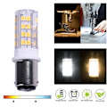 Miniatyrbillede 2 af 5: Ba15d dobbelt stik bajonet base LED majslampe LED pære 220V til symaskine Pfaff, Singer, Privilege, Bernina osv.