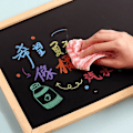 Miniatyrbillede 5 af 10: Flydende Kridtpen Whiteboard Penna ROSE RED ROSE RED Rose Red Rose Red