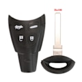 Miniatyrbilde 3 av 5: Fodral for Saab 9-3 93 2003-2007 nøkkelhus uten nøkkel 4 knapper tomt blad smart card skall med HU100
