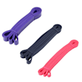 Pikkukuva 1 / 5: Vastusnauha Kuntoilu Elastinen Luonnonlateksi Kuntoilukumi Silmukka Voima Kuminauha Kuntosali Fitness Harjoittelu Expan red black purplr
