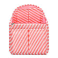 Miniatyrbillede 1 af 11: Rygsæk Opbevaring Indsækspose Indre Pose Lomme Sortering Poseforing Organiser Pink Stripe