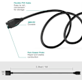 Miniatyrbilde 3 av 5: 2 stk lader kompatibel med Garmin Fenix ​​5 5S 5X Plus 6 6S 6X Pro 7 7S 7X, Forerunner 45 45S 245 Music 935 945