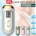 Miniatyrbillede 3 af 6: 990 000 blink, 5 niveauer IPL Laser Hårfjerning Epilator