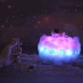Pikkukuva 3 / 5: LED-pilvivalo, värikäs pilvi, astronauttivalo, värikäs pilvi