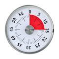 Pikkukuva 1 / 5: Jättiläismekaaninen ajastin - 60 minuuttia - Suuret numerot - Vapaasti seisova tai magneettinen - Keittiöajastin, Luokkahuone - Management?Starlight