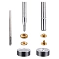 Miniatyrbilde 5 av 5: Snap Clasps Kit, 120pcs Metal Snaps Set med hulltang og 4p