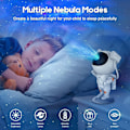 Miniatyrbilde 3 av 5: Astronaut Galaxy Stjerneprojektor, Stjernehimmel Lys, Astronaut Lysprojektor med Nebula, Timer og Fjernkontroll, Perfekt Gave til Barn og Voksne
