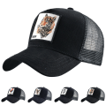 Miniatyrbild 2 av 2: Vuxna Mesh Cap Sommar Baseball Cap Trucker Cap Djurhatt tiger