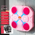 Miniatyrbild 1 av 10: Smart Musik Boxningsmaskin Boxningsvägg Target ROSA UTAN pink pink Without Bluetooth-Without Bluetooth
