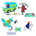 Pikkukuva 1 / 3: Scooby-Doo Mystery Machine Rakennuspalikat Leikkisetit Lapsille 75902 76904 7