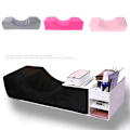 Miniatyrbilde 4 av 5: Profesjonell øyenvippeforlengelse pute pute hals Støtte Rose rød Rose red one size