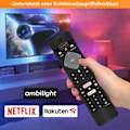 Miniatyrbilde 3 av 5: Fjernkontroll erstatning for alle Philips Ambilight 4k Smart Led Tv 75pus6754/12 65pus6754/12 65pus6704/12 55pus6754