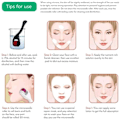 Miniatyrbillede 3 af 4: Hudrulle - Microneedling - Stimulerer huden - Hudroller black